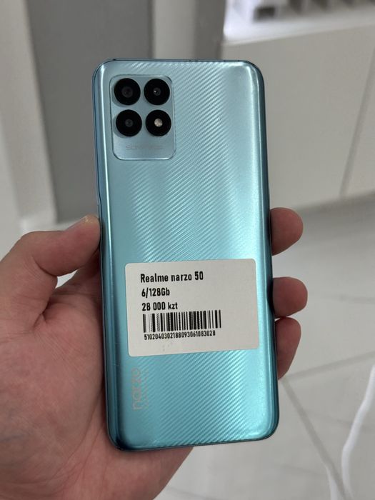 Realme Narzo 50 128gb ozu 6