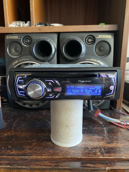 Pioneer DEH-X8500BT - ВИСОК КЛАС 4V- BLUETOOTH USB CD плеър сд радио