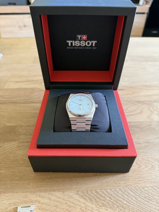 Tissot PRX glacier ice