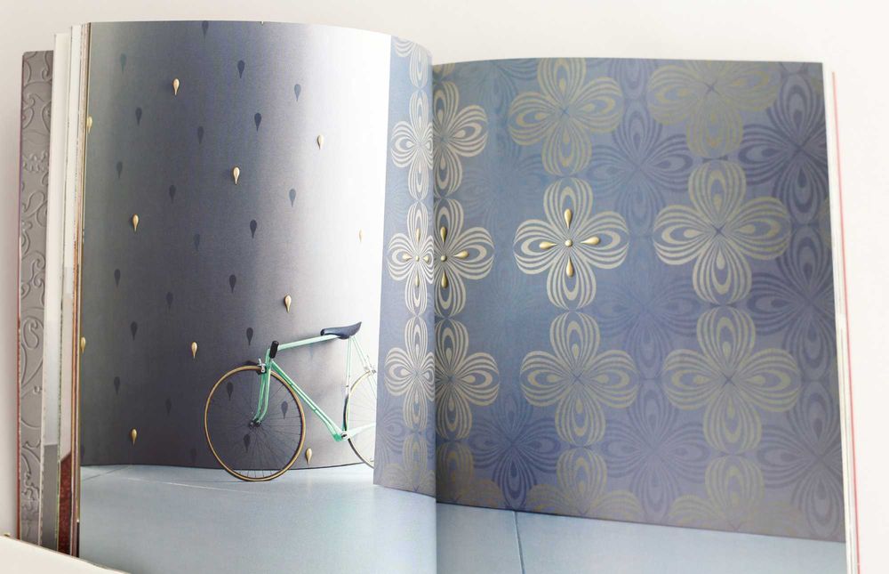 Разкошна книга албум "Wallpaper" от Joachim Fischer.