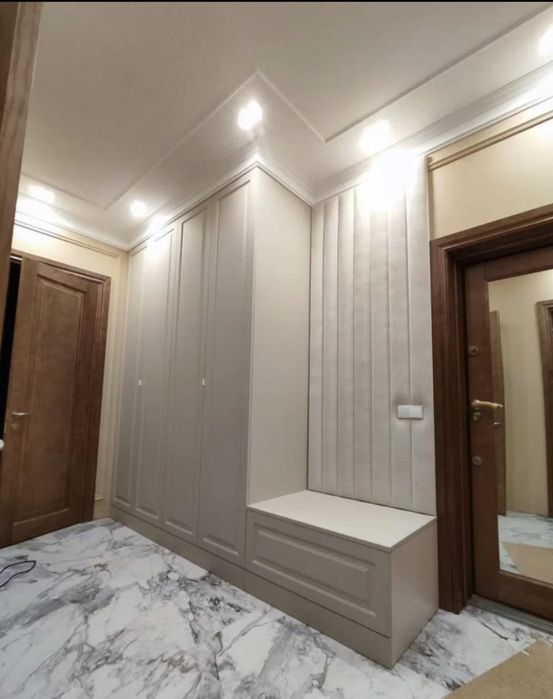 Прихожая Шкаф купэ на заказ. 3D визуализация Бесплатная доставка.