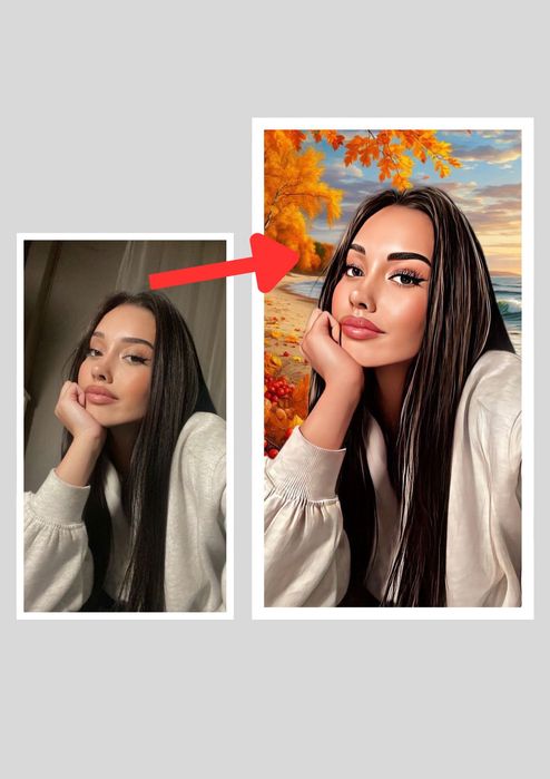 Дигитален портрет/ карикатура