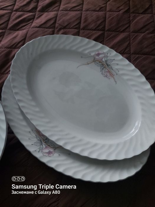 Старинен порцеланов комплектект