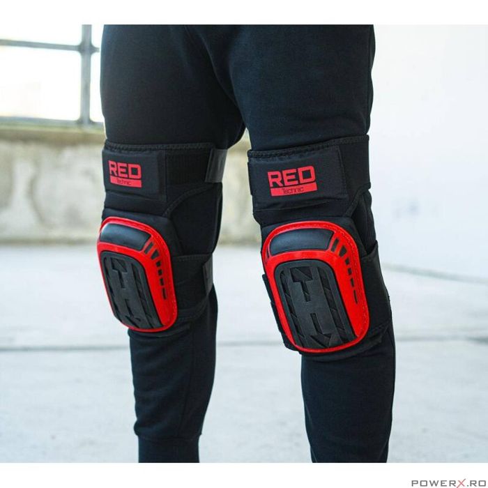 Set genunchiere,  20 x 15 cm, perne cu gel, Red Technic