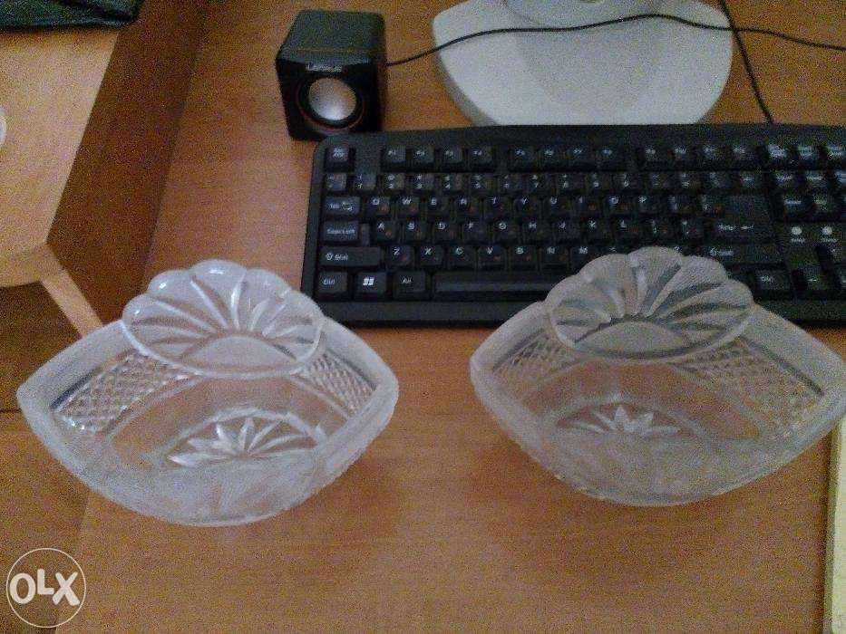 Хрустальная посуда -салатница/конфетница