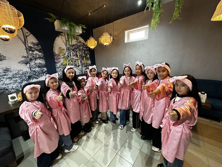 Халаты для бьюти вечеринок