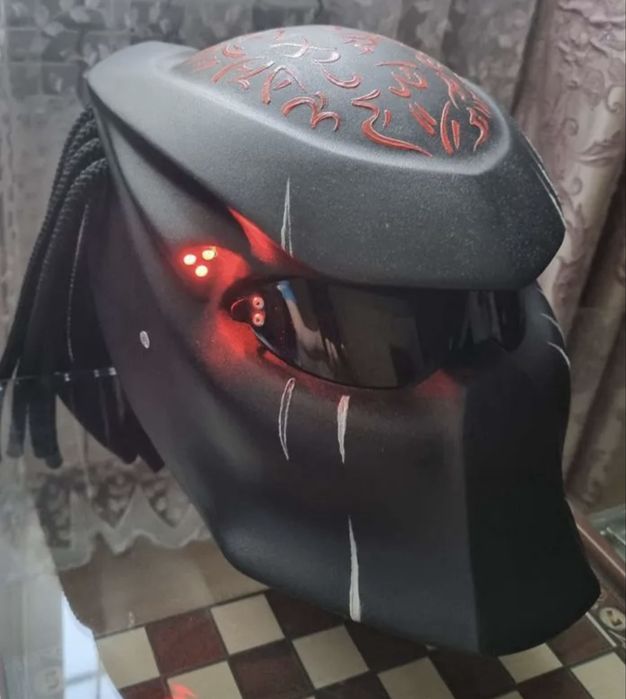 Мото Шлем хищник мотоцикл