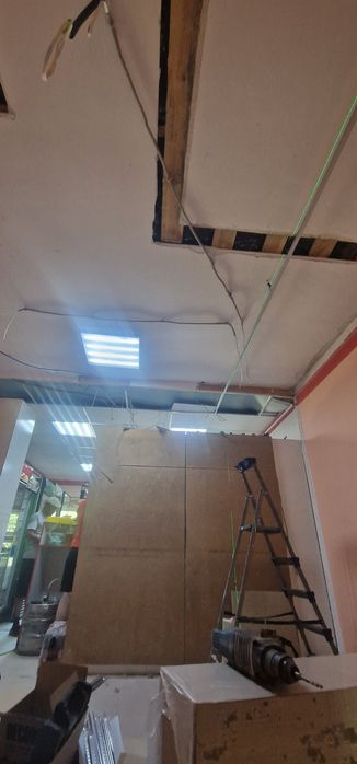 Монтаж подвесные  потолки