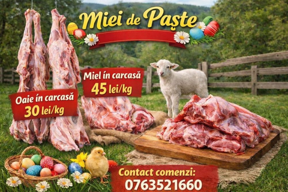 Miei pentru masa de paște !