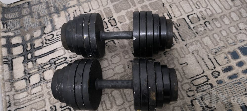Gantellar 25+25=50 kg sotiladi