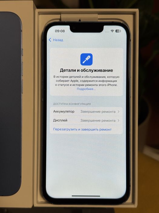 Iphone 13 емкость 100