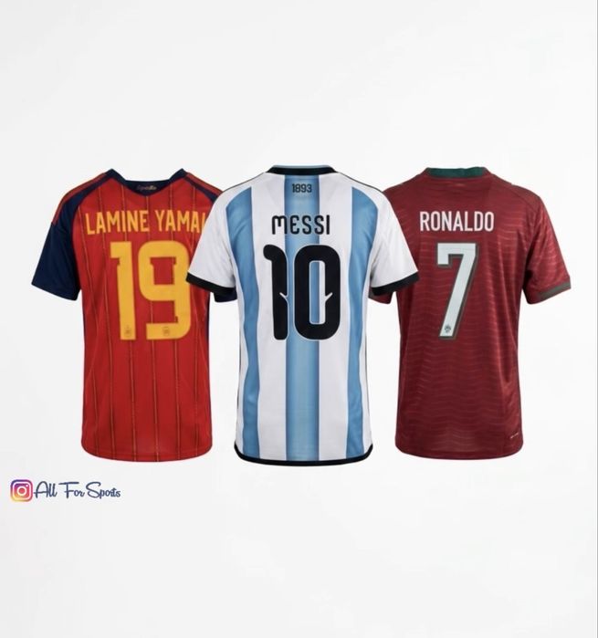 World Cup 2026 jerseys / Световно по футбол / Adidas / Puma / Ronaldo / Messi / Lamine Yamal