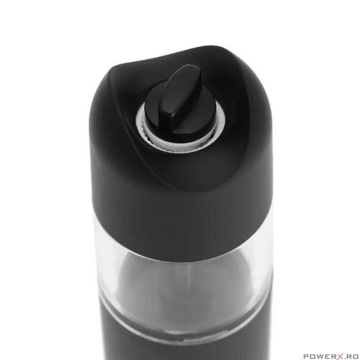 Rasnita electrica pentru sare si piper, negru, Kinghoff