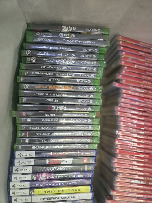 Дисклар янги уйинлар ps4 ps5 xbox one, Nintendo