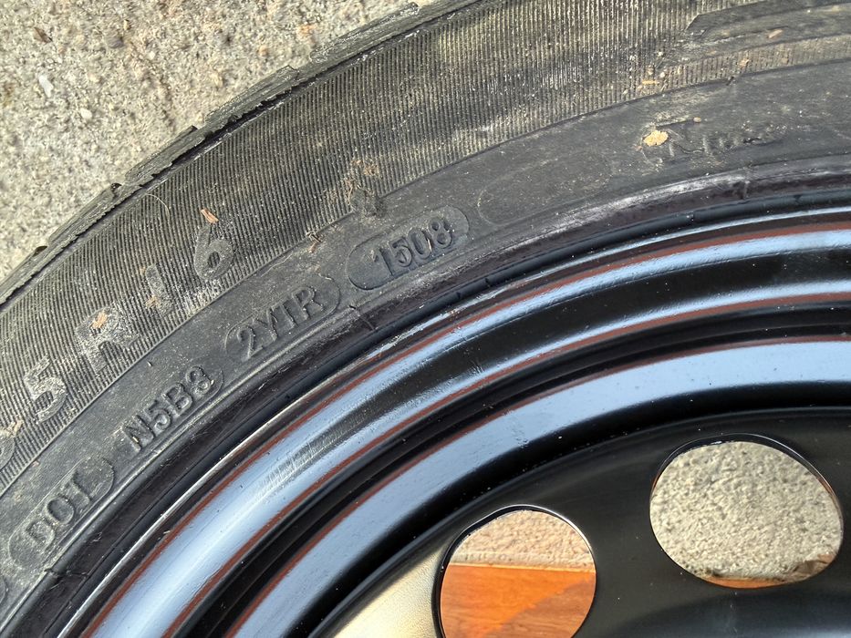 ЧИСТО НОВ КОМПЛЕКТ Авариен 16” Джанта с Гума за -VW/SEAT/SKODA/AUDI-