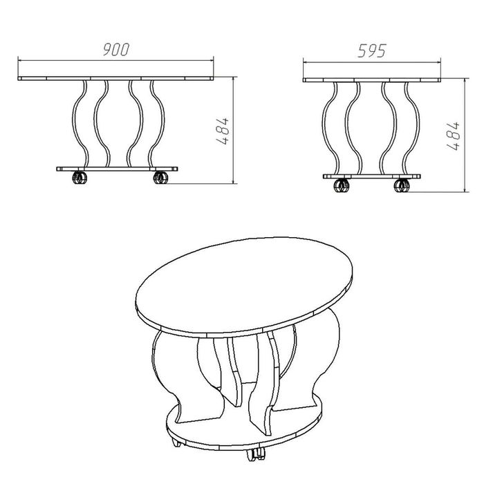 Нова! Холна маса Компанит Венеция-2