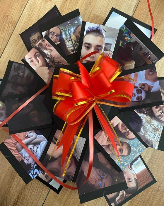 Кутия със снимки, прекрасен подарък за Свети Валентин и всеки повод