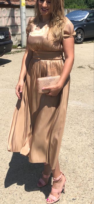 Rochie Zara aurie