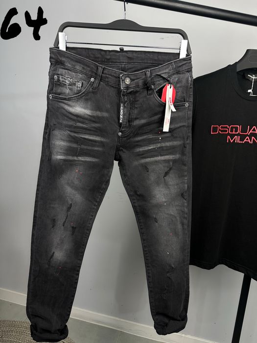 Dsquared мъжки черни дънки 6 модела