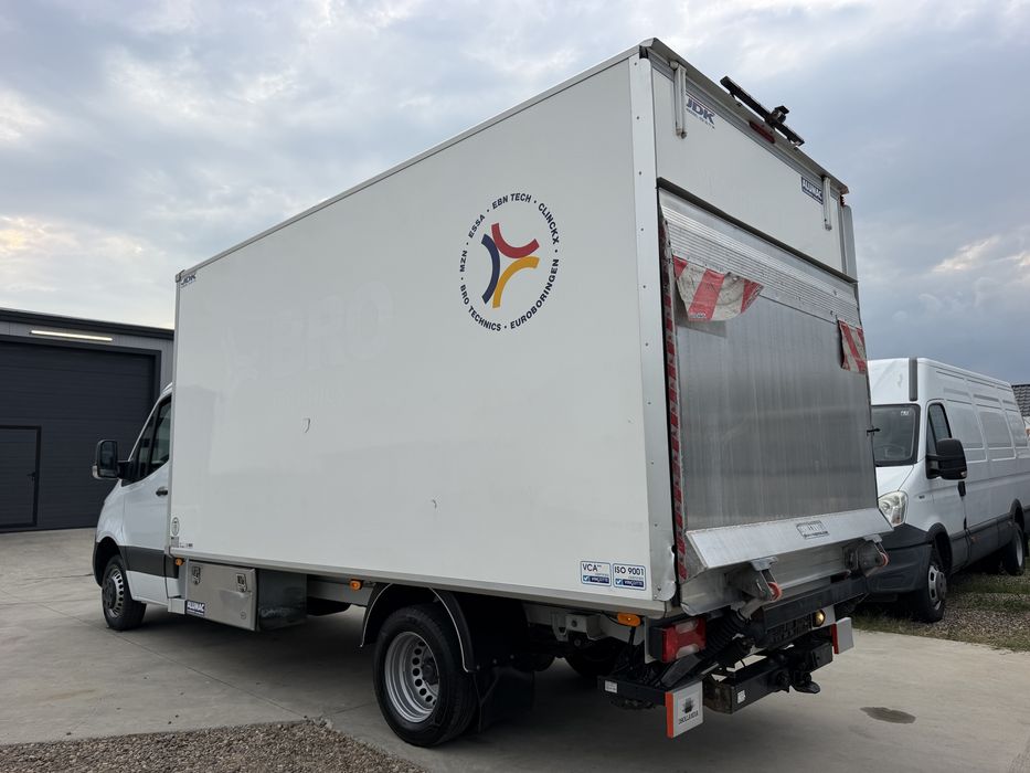 Mercedes-Benz Sprinter 519 CDI 3.0 V6 2020 Automat Cat. B 3.500 kg Lift Dhollandia 518 516 Iveco