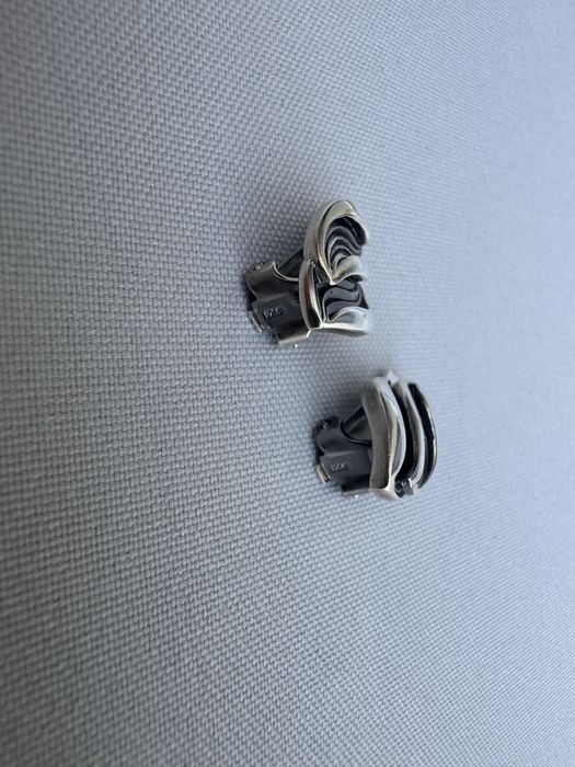 Cercei clips din argint