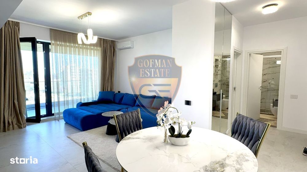 NOU Primavera Campus, 2 parcari subterane, 102mp, 3 AC, 2 bai, 2 balco