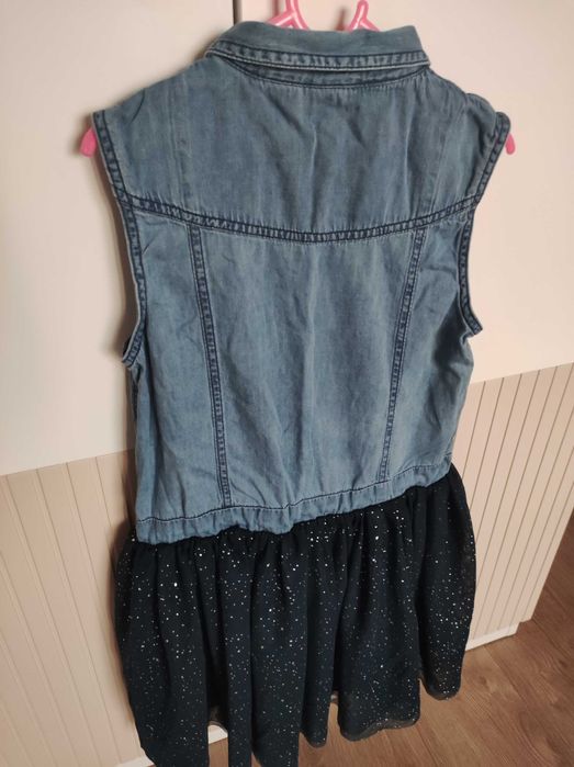 Рокля Brezee girls - 134см. и дънкена рокля 146 см.