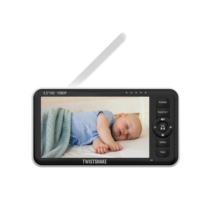Baby Monitor Twistshake PRO Video Full HD 1080P - SIGILAT - Ecran 5.5"
