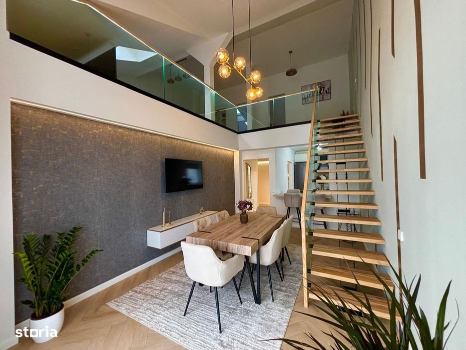 Penthouse nou  de LUX 5 camere 3 bai mobilat si utilat