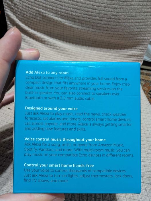 Amazon Alexa Echo Dot Gen3 - Ca nou, nefolosit