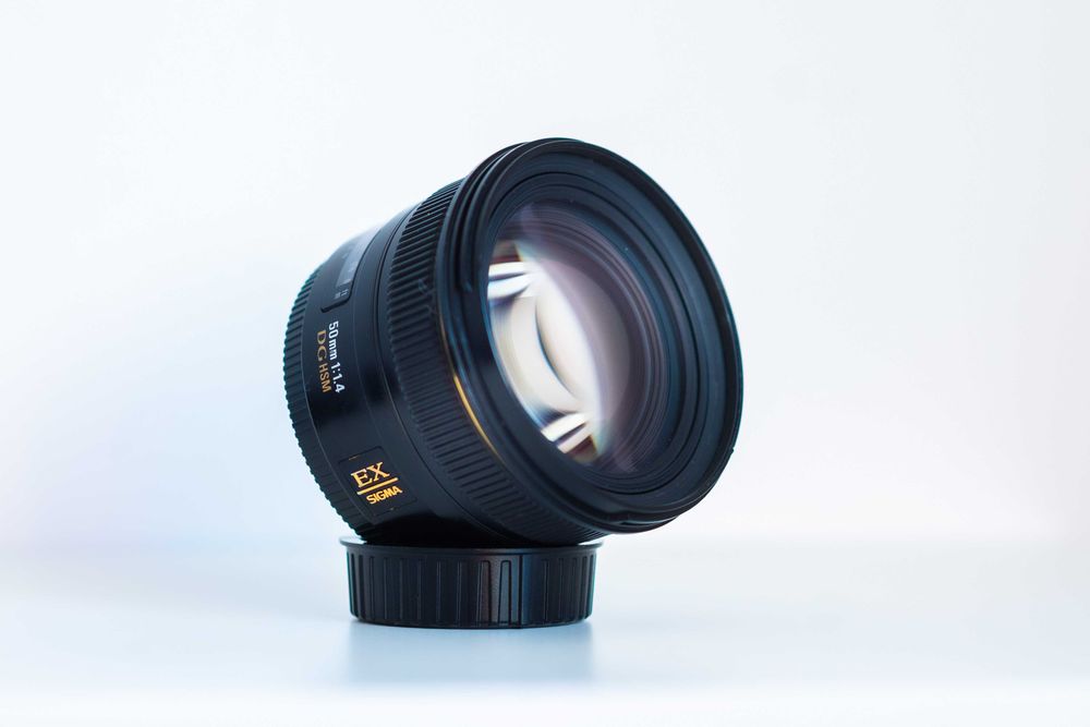 Obiectiv SIGMA 50 f 1.4 Ex DG Hsm montura NIKON FX Full Frame