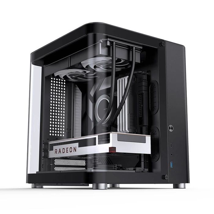 Корпус Jonsbo TK-1 Black (mATX/ITX)
