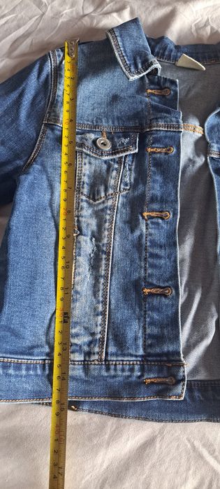 Zara geaca fete blugi 7 ani