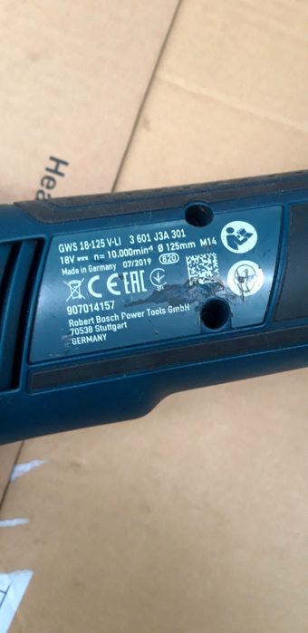 Flex bosch Gws 18-125 V-LI