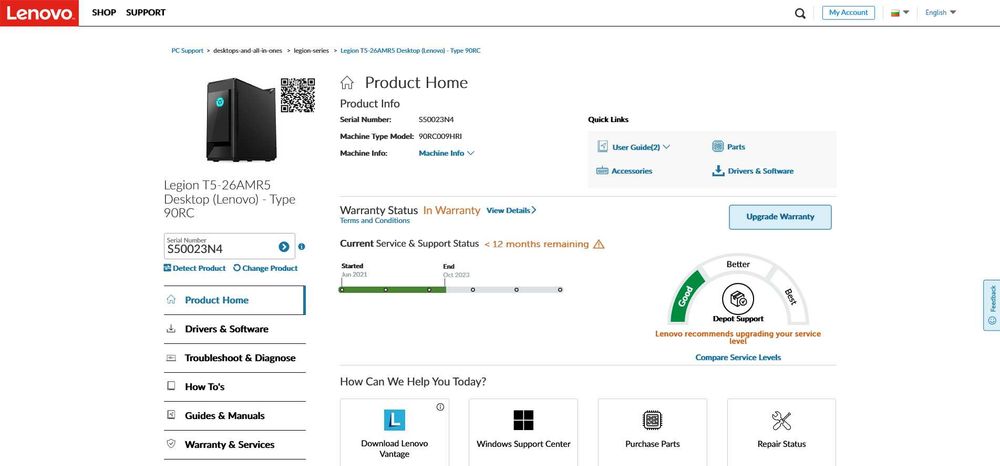 Lenovo Legion Ryzen 9 9500X Kingston FURY Renegade 128GB RAM, 1TB SSD