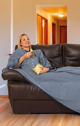 Pătură fleece cu mâneci MOVIE