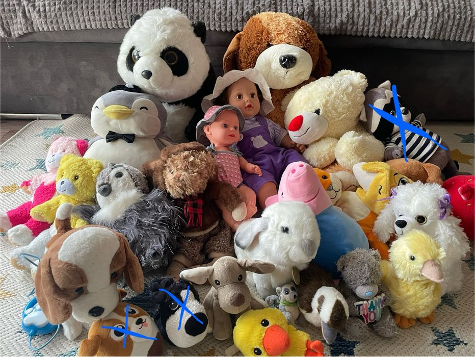 Плюшени играчки.