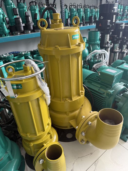 Погружной дренажный насос фекальный 5,5 кВт 110 м3/час Shimge WQ nasos