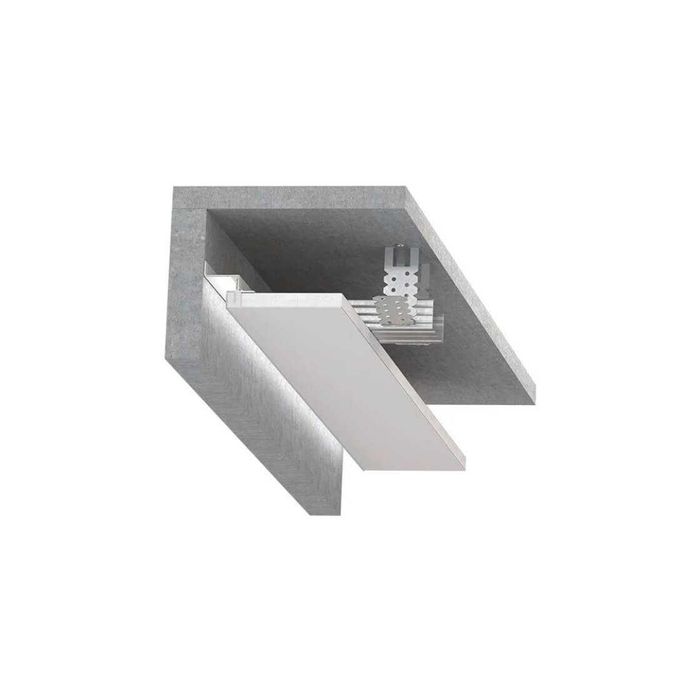 Теневой профиль   с подсветкой (без рассеивателем) 2-п.м