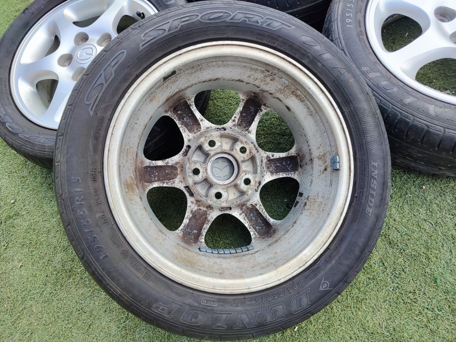 15 5x114.3 Mazda лети джанти 5х114.3 Мазда