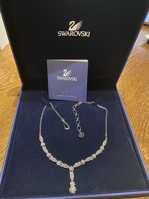 Swarowski сребърно колие