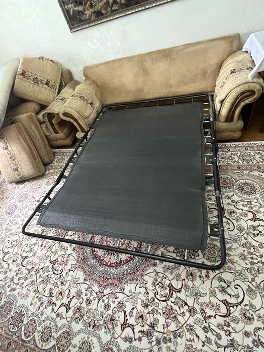 Диван и кресло б/у