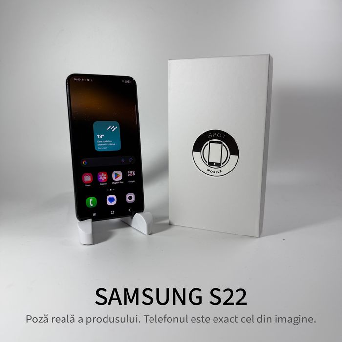 ispotmobile.ro Samsung Galaxy S22 128 gb / 8 gb  Garanție 2 ani