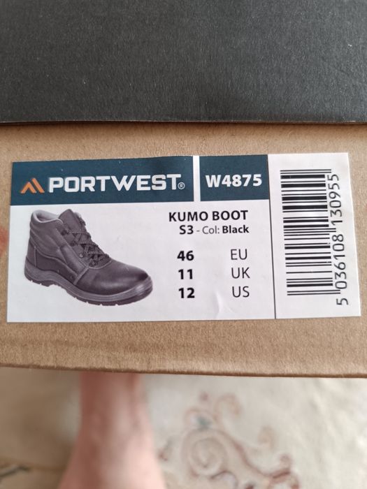 Спецобувь 46 размер PORTWEST