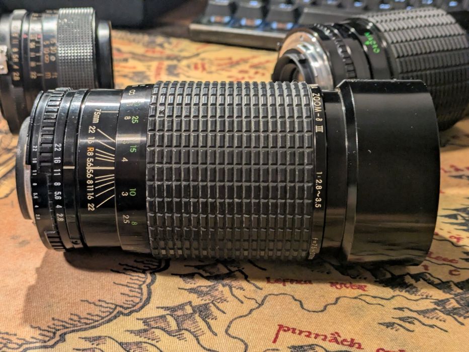 Lot obiective vintage montura Nikon F