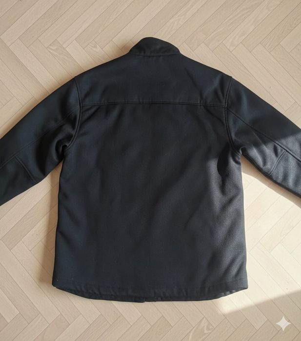Geacă softshell CODUPAL bărbați L – fleece, anti-vânt, neagră