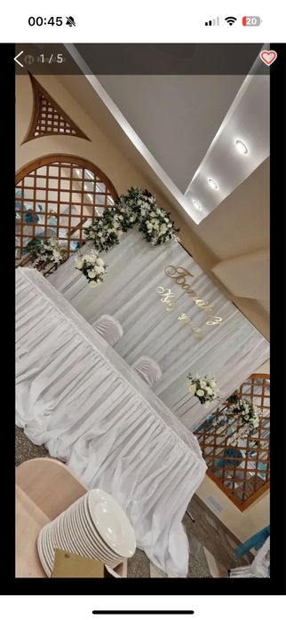 Цветы для оформления торжеств