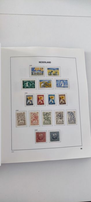 Albume pretiparite timbre Olanda