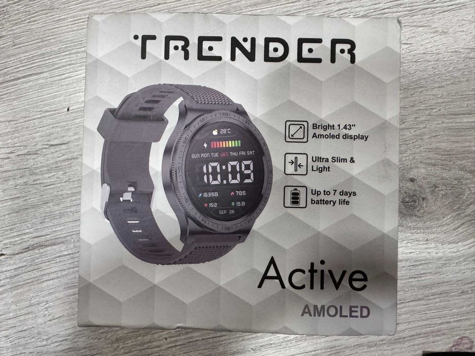 Смарт часовник Trender – Active, 46 mm Нов с Гаранция