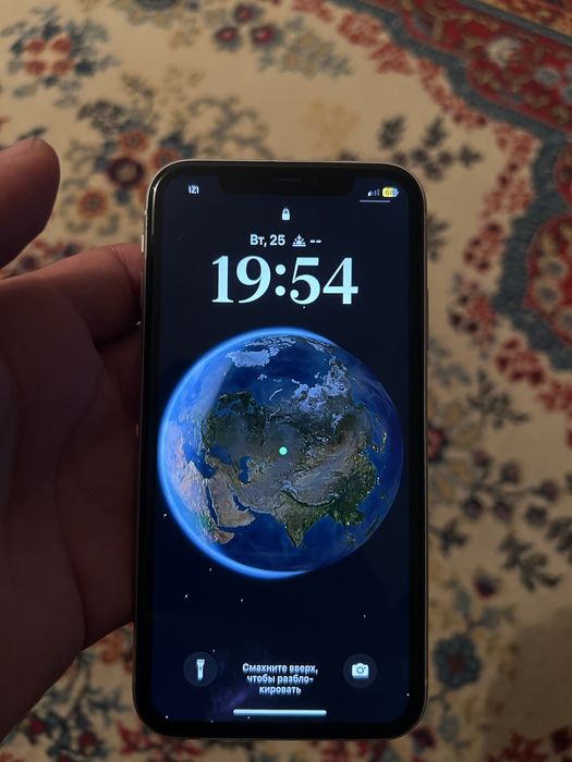 Айфон 11 в белом цвете 128 гб